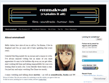 Tablet Screenshot of emmakwall.com